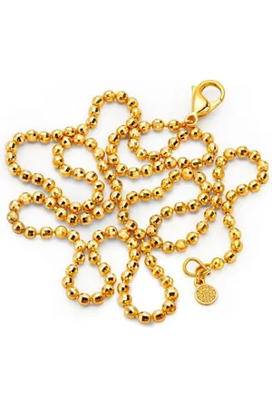 BUDDHA MAMA Cadena Disco en oro amarillo de 20 ct