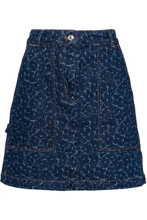 Maison Kitsuné Falda vaquera