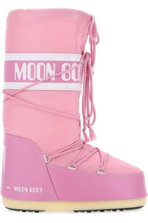Moon Boot Botas de nieve acolchadas con cordones