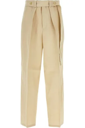Jil Sander Pantalones anchos con cinturón