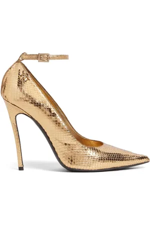 Dsquared2 Zapatos de tacón con efecto de piel de serpiente