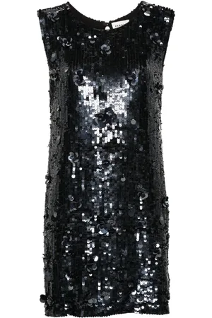 P.A.R.O.S.H. Vestido con aplique de lentejuelas