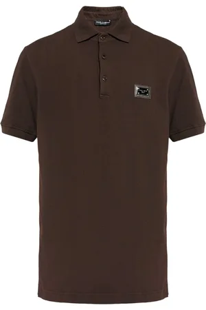 Dolce & Gabbana Polo con etiqueta del logo