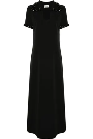 P.A.R.O.S.H. Vestido largo bordado
