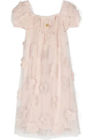 Dolce & Gabbana Vestido con apliques florales