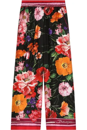 Dolce & Gabbana Pantalones con estampado floral