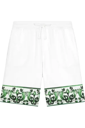 Dolce & Gabbana Bermudas con estampado mayólica