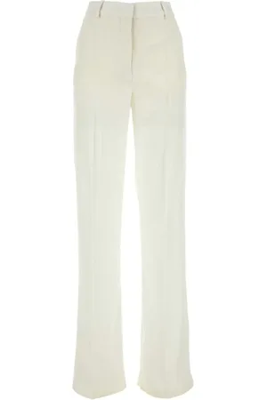 Stella McCartney Pantalones anchos de talle alto