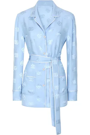 Dolce & Gabbana Camisa con monograma en jacquard