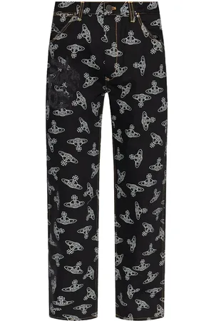 Vivienne Westwood Vaqueros con estampado Orb