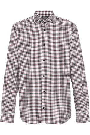 PESERICO SIGN Camisa a cuadros gingham