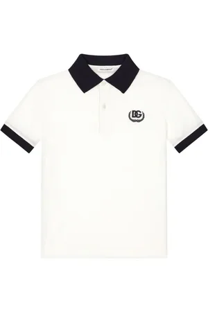 Dolce & Gabbana Polo con logo estampado
