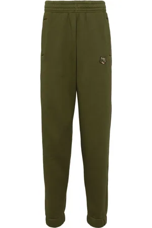 Maison Kitsuné Pantalones de chándal con motivo Fox