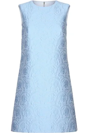 Dolce & Gabbana Vestido corto acampanado con brocado