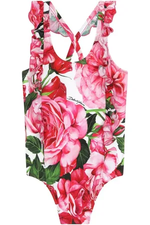 Dolce & Gabbana Bañador con estampado floral