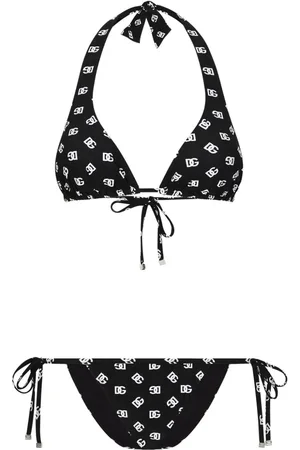 Dolce & Gabbana Bikini con logo DG