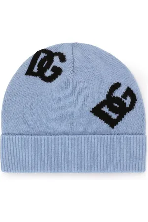 Dolce & Gabbana Gorro con logo en jacquard