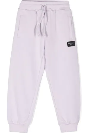 Dolce & Gabbana Pantalones de chándal con parche del logo