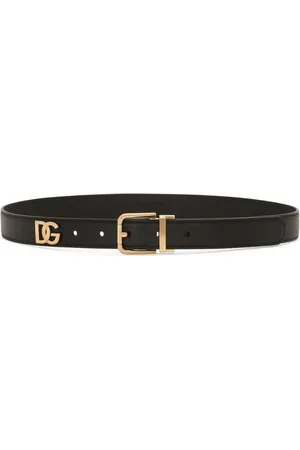 Dolce & Gabbana Cinturón con placa del logo