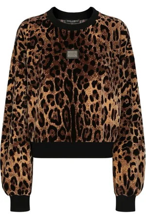 Dolce & Gabbana Jersey con motivo de leopardo