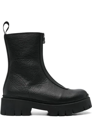 HUGO BOSS Botines con cremallera en el frente