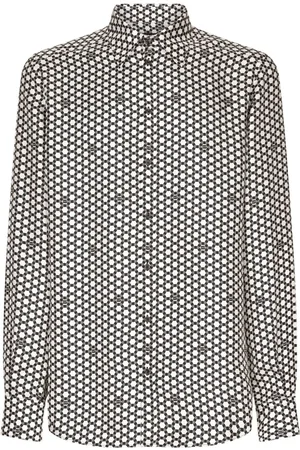 Dolce & Gabbana Camisa con estampado geométrico