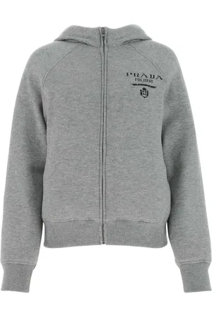 Prada Chaqueta con logo en jacquard
