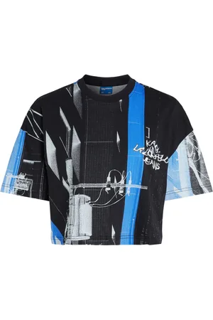 Karl Lagerfeld Camiseta corta con estampado Tokyo