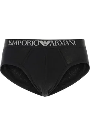 Emporio Armani Bóxeres con logo en la cinturilla
