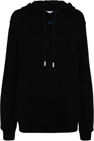OFF-WHITE Sudadera con capucha y motivo floral