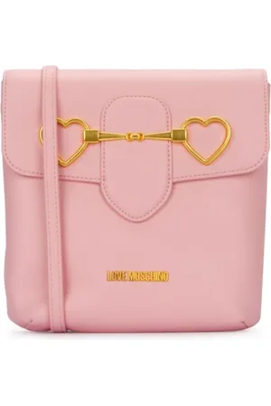 Moschino Bolso de hombro con placa de corazón