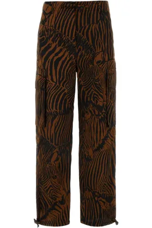 Max Mara Pantalones cargo de sarga