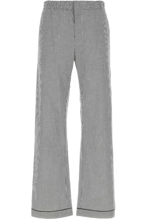 Prada Pantalones a cuadros gingham