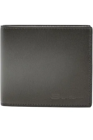santoni Cartera con logo en relieve