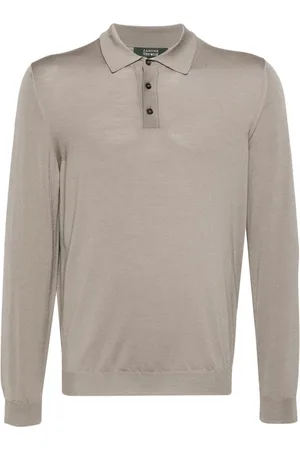 ZANONE Polo de punto fino