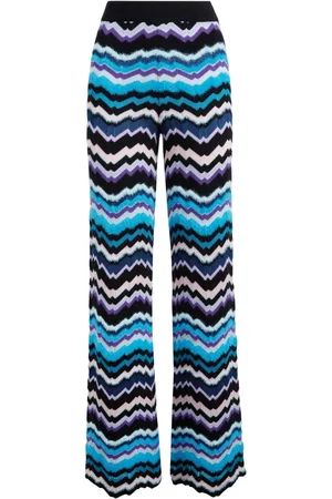 Missoni Pantalones con motivo zigzag
