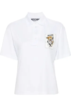 Moschino Polo con estampado de ositos
