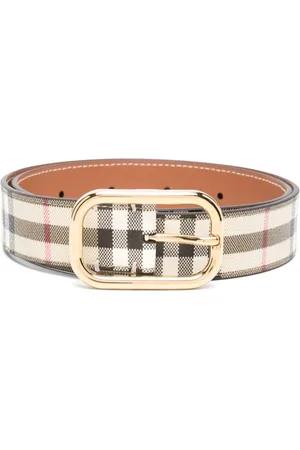 Burberry Cinturón a cuadros