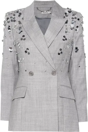 Simkhai Blazer con lentejuelas