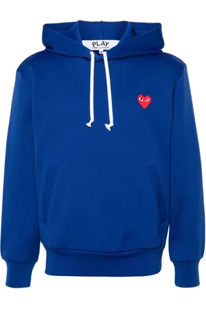 Comme des Garçons Sudadera con capucha y motivo de corazón