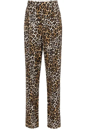 Elisabetta Franchi Pantalones con animal print