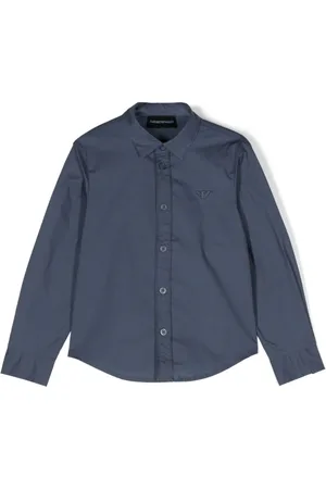 Emporio Armani Camisa con parche del logo