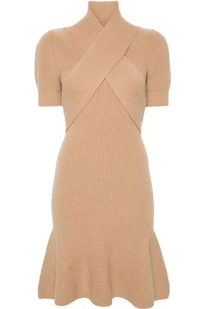 Patou Vestido corto cruzado