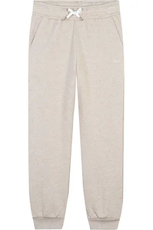 Chloé Pantalones de chándal con bolsillo estampado