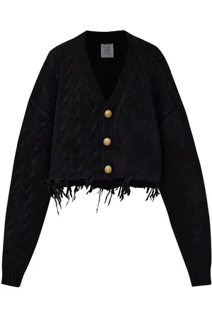 Vetements Cárdigan deshilachado