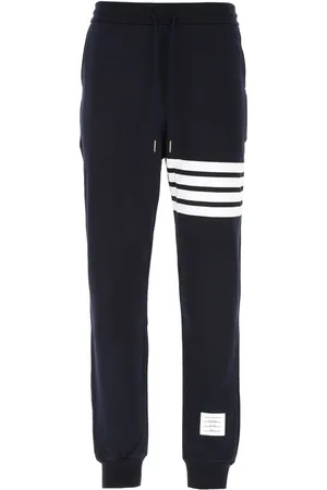 Thom Browne Pantalones de chándal engineered 4-bar con franjas