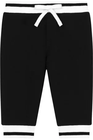 Dolce & Gabbana Pantalones joggers con logo estampado
