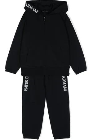 Emporio Armani Chándal con franja del logo