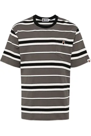 A Bathing Ape Camiseta a rayas