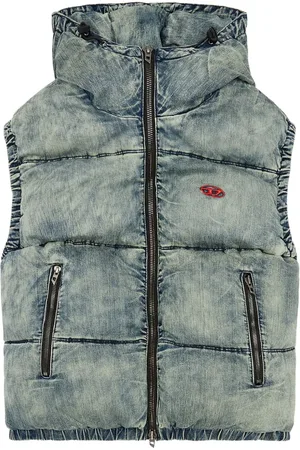 Diesel Chaleco vaquero acolchado